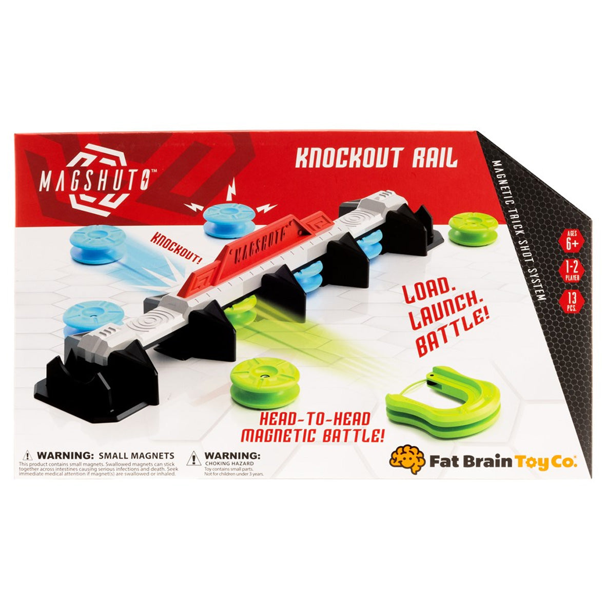 Knockout Rail Magshuto Fat Brain Toys Playdreamers
