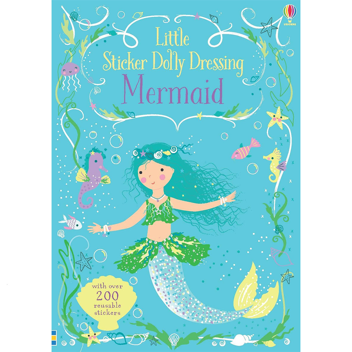 Mermaids Little Dolly Dressing | Usborne Sticker Book – Playdreamers