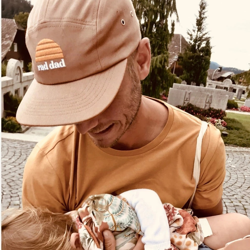Rad Dad Cap Sand Cotton Banabae Playdreamers