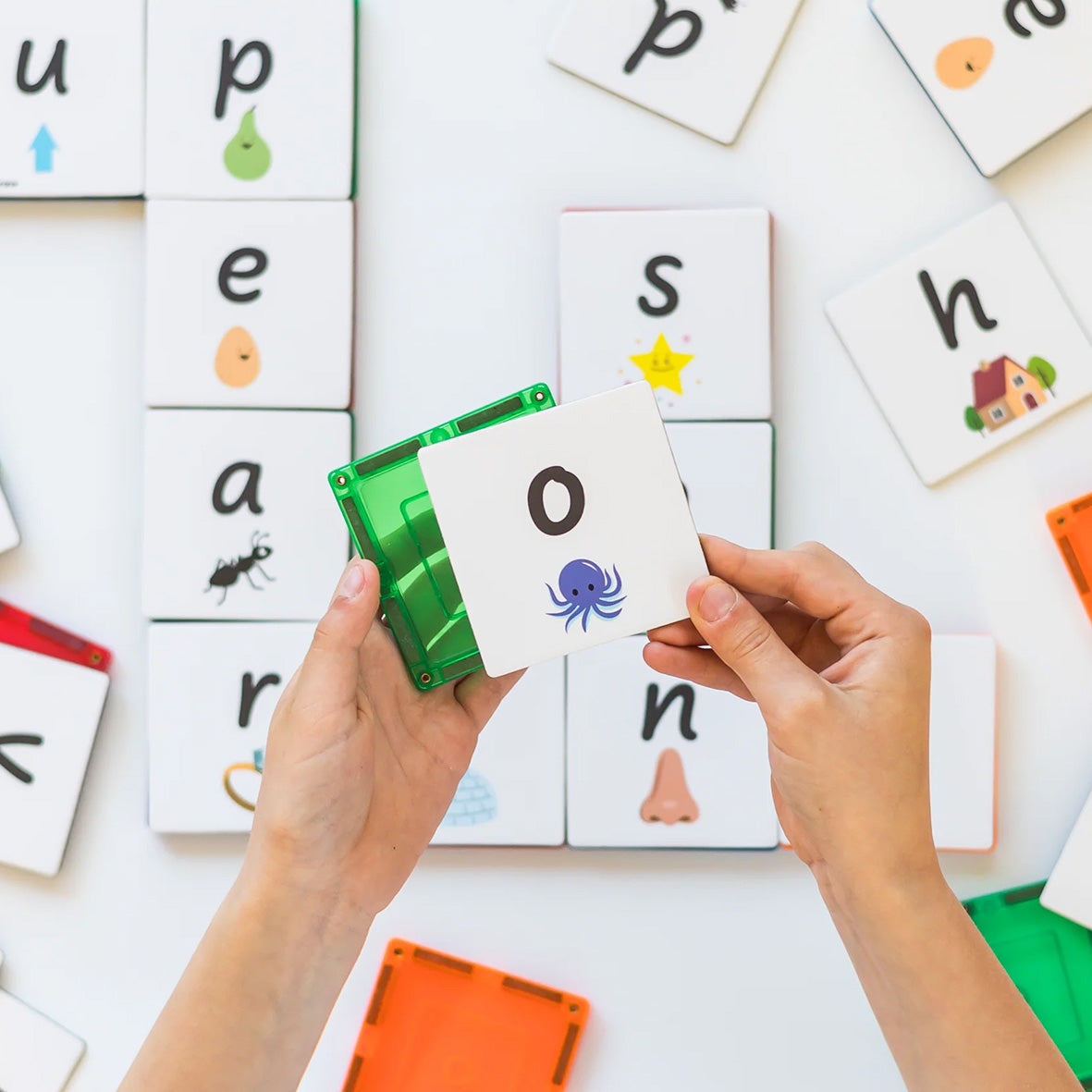 Tile Topper Lower Case Alphabet Tile Toppers | Learn & Grow – Playdreamers