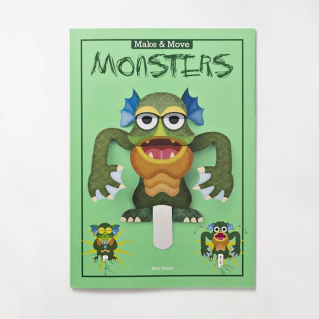 paper monsters book Make & Move Monsters