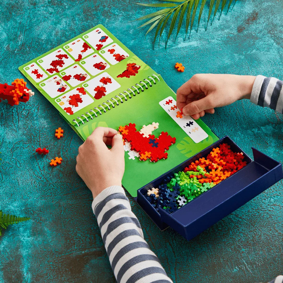 plus plus constructive toys dinosaur themed activity pad australia playdreamers forster nsw