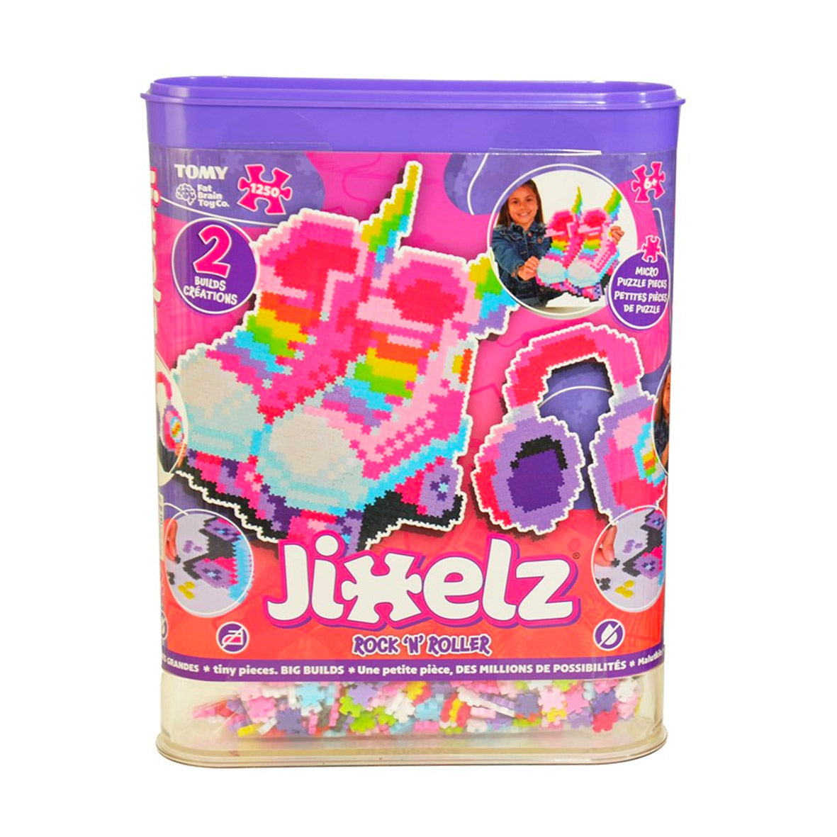 Jixels Patterns Jixelz Rock'n'Roller | 1250 pieces | Tomy – Playdreamers
