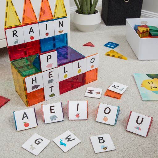Tile Topper Upper Case Alphabet Tile Toppers | Learn & Grow – Playdreamers
