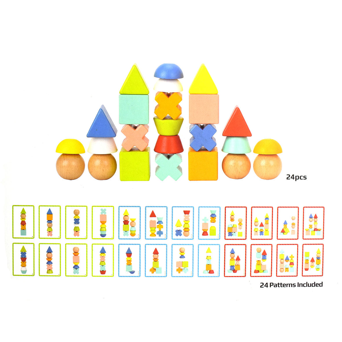 Stacking Logic Game Tooky Toy Playdreamers