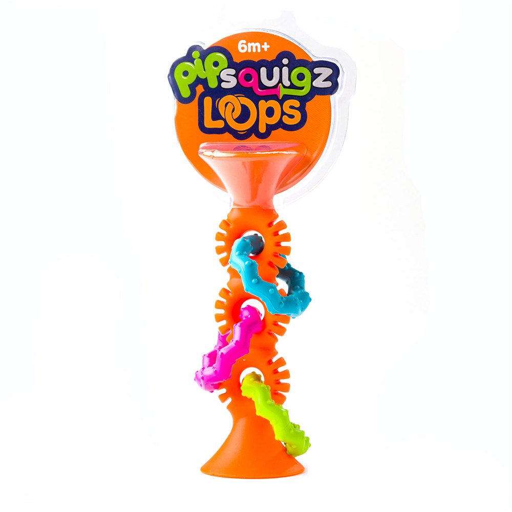 PipSquigz Loopz | Orange | Fat Brain Toys – Playdreamers