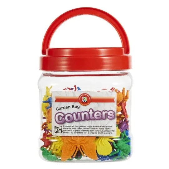 Garden Bug Counters | 72 | Learning Can Be Fun – Playdreamers